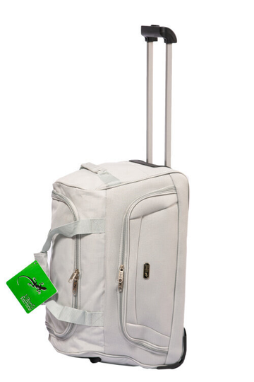 Alezar Carry-on/Drawstring Bag, Gray 20"
